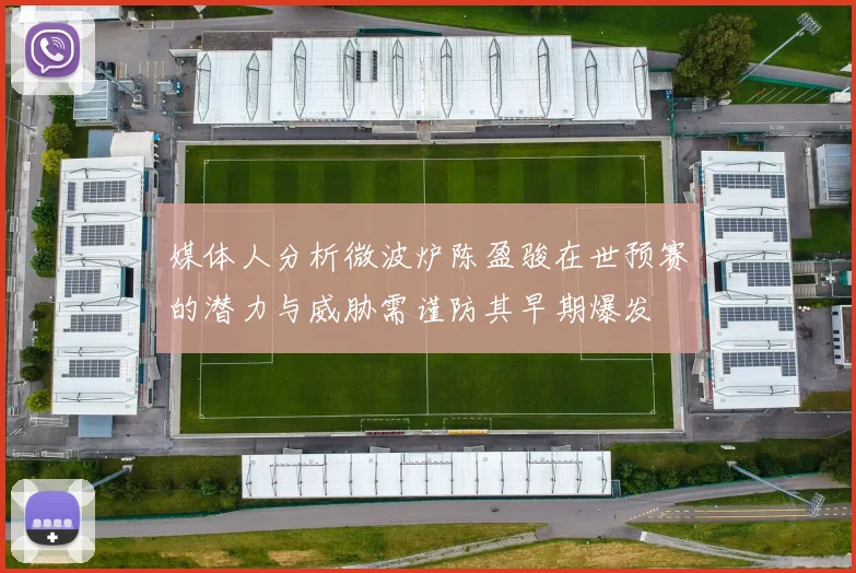媒体人分析微波炉陈盈骏在世预赛的潜力与威胁需谨防其早期爆发